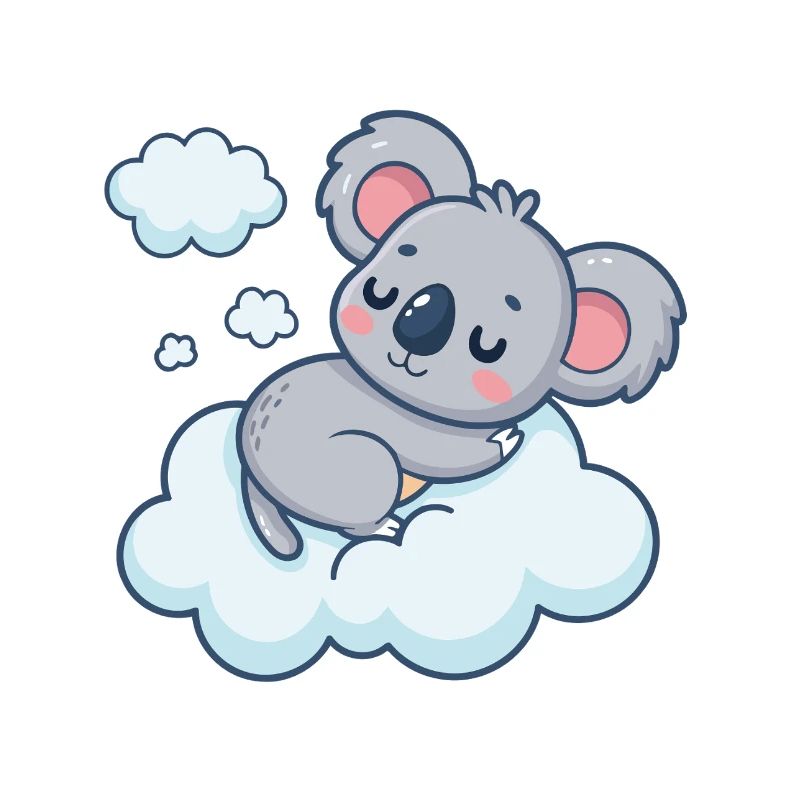 Nuage Koala Somnolent