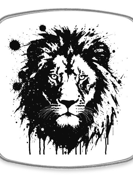 Black Lion Splash Art