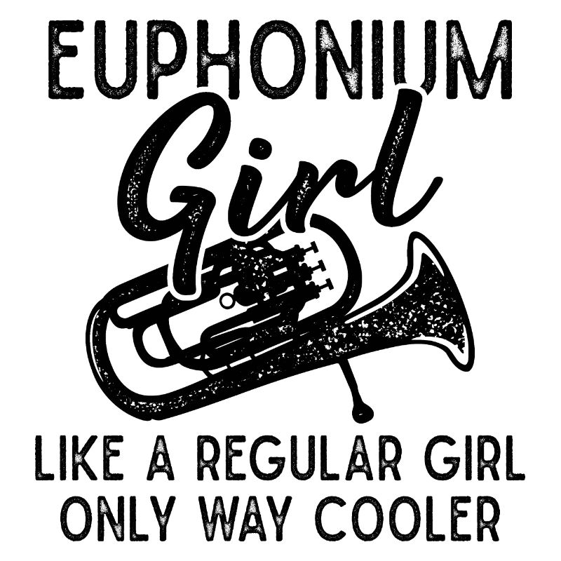 Euphonium Mädchen Orchester Musiker