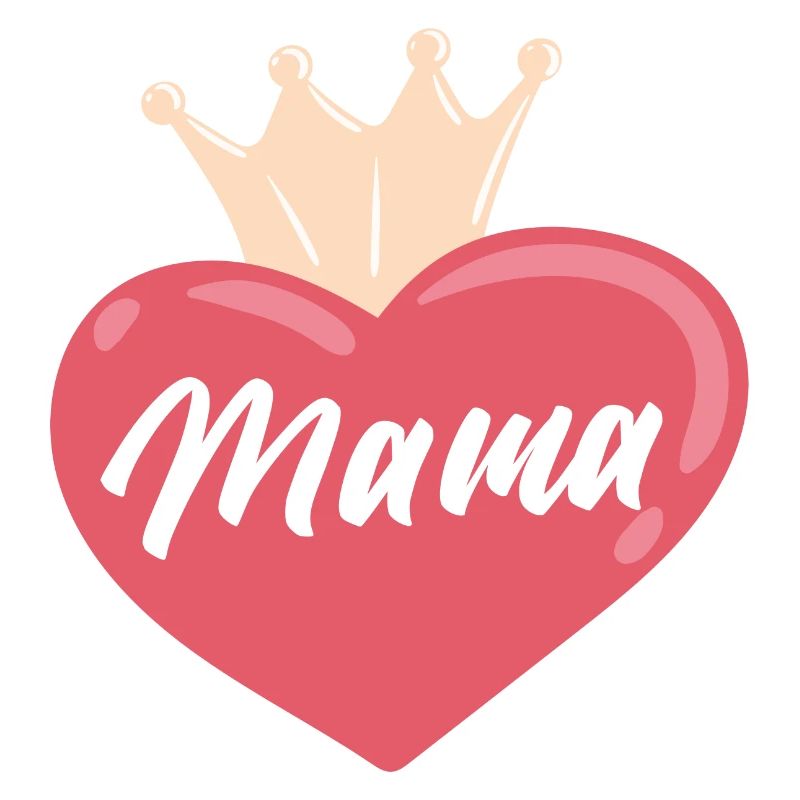 Mama Herz Krone