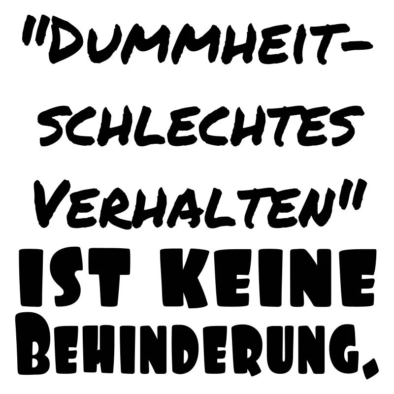 schlechtes verhalten