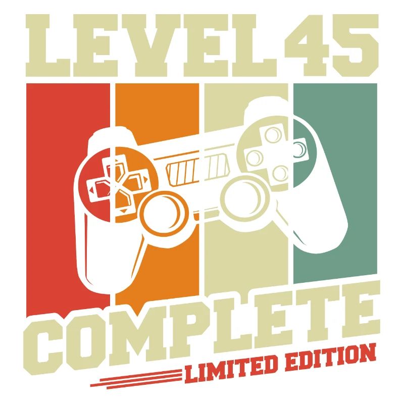45 Birthday Gift Level 45 Complete