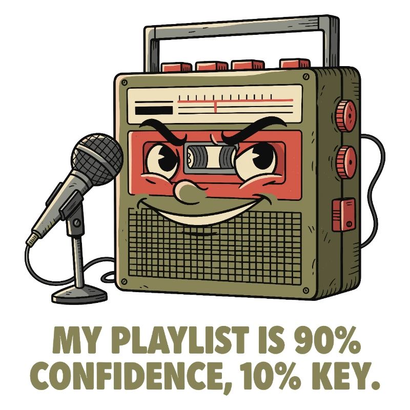 90% self-confidence, 10% tonality