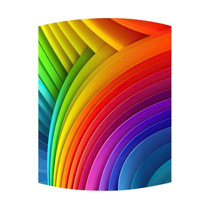 Rainbow Reverie: Impression colorée LGTBQ + Pattern Art