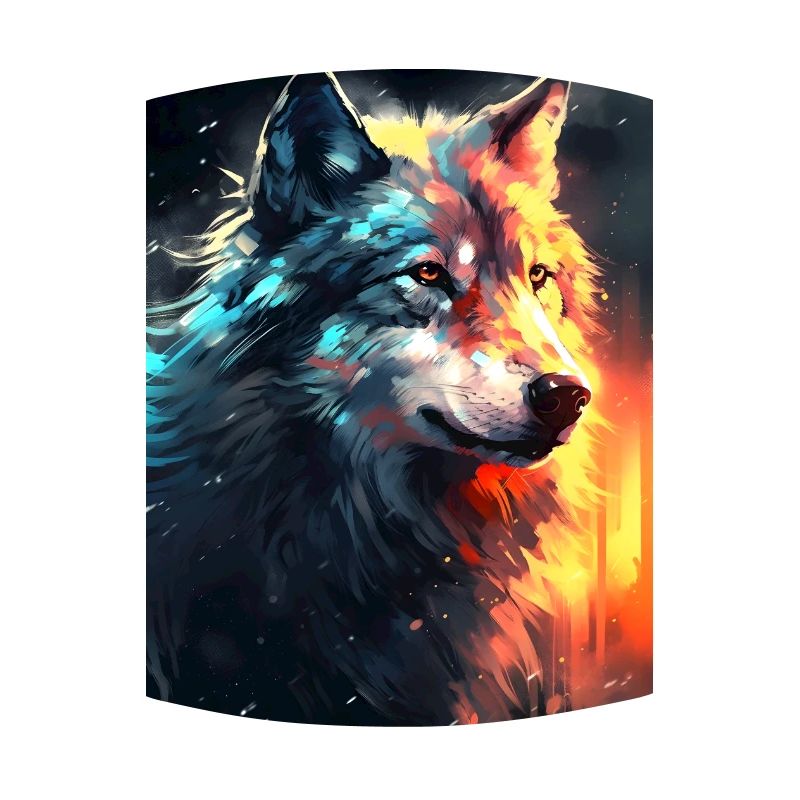 Wolf Face Fire