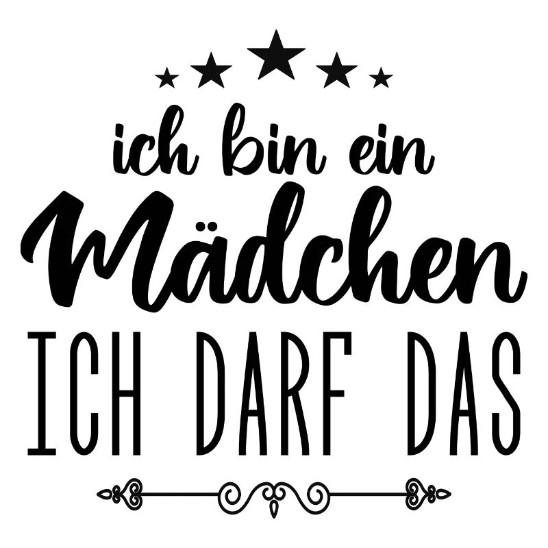 Baby Mädchen Ich darf das, ich bin ein Mädchen !!!