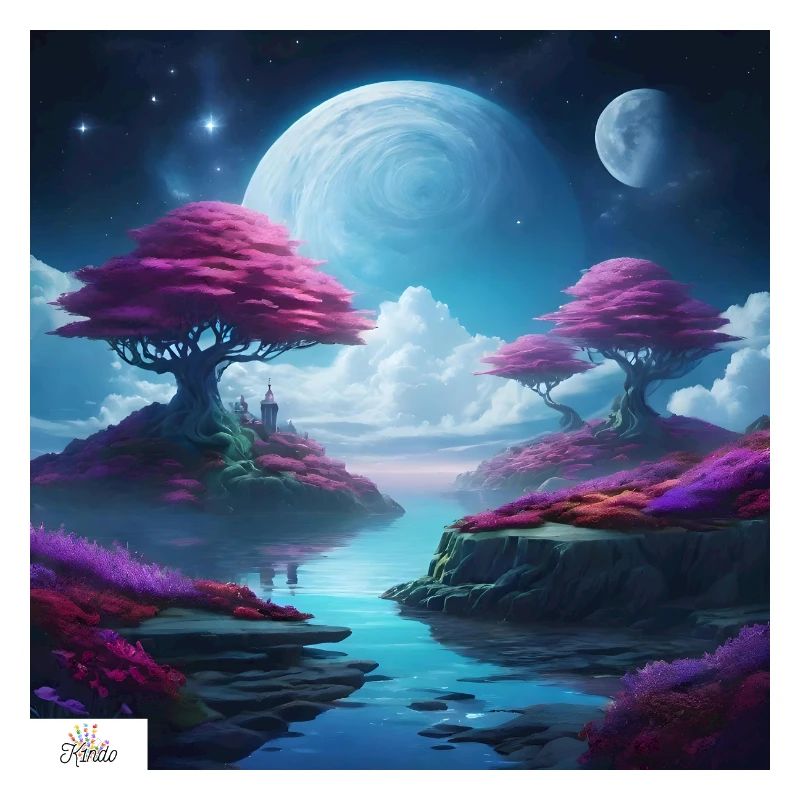 Soft & serene dreamscape