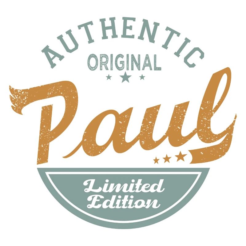 Paul name Gift Personalized Tshirt Paul