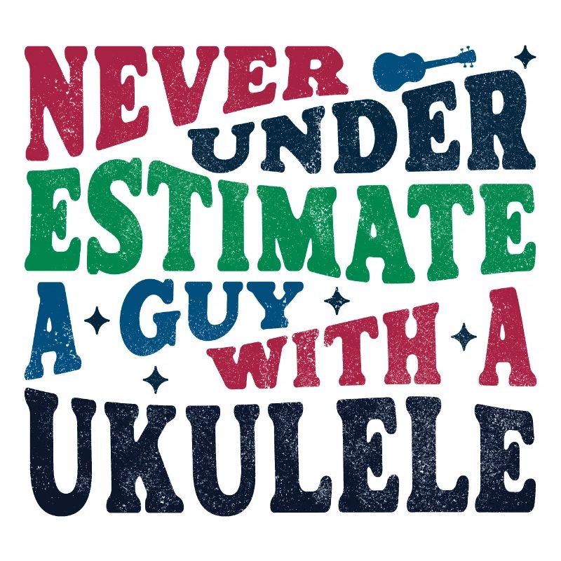 Never underestimate a Guy with a Ukulele