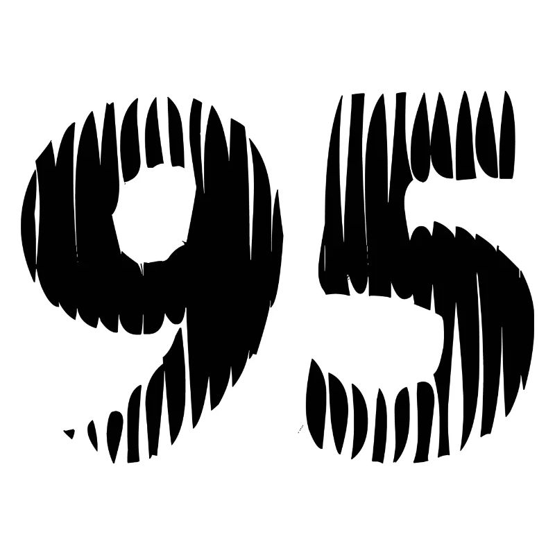 Maillot à 95 numéros