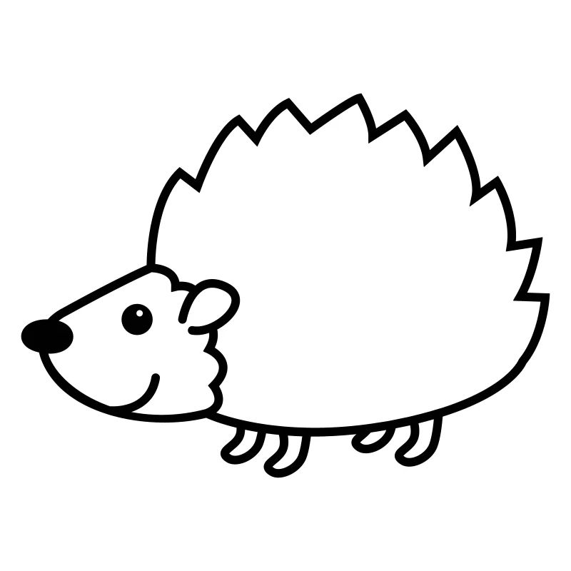Hedgehog Comic Animal