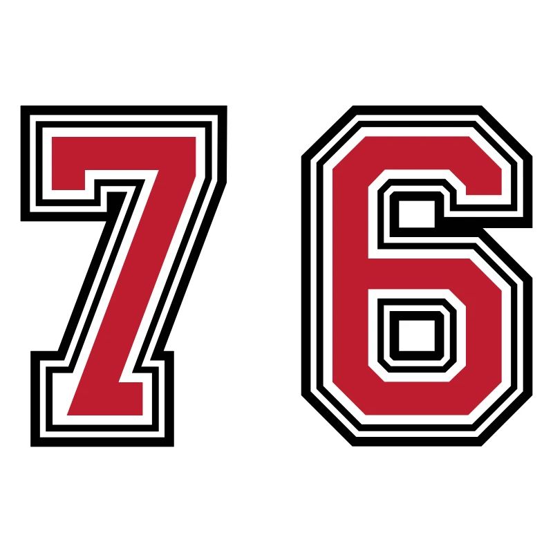 76 Symbole numérique