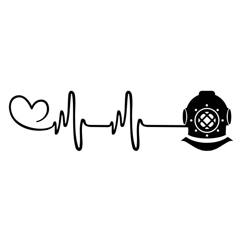 Apnée Plongée Pulse Heart