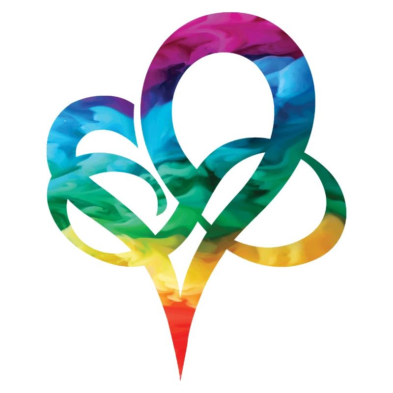 LGBTQ Regenbogen Herz Pride Heart Geschenk