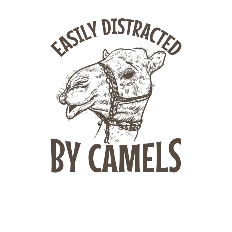 Easily Distracted by Camels Dromedar