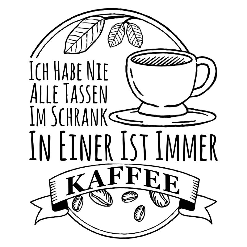 Crazy about coffee - never have all the cups in the cupboard
