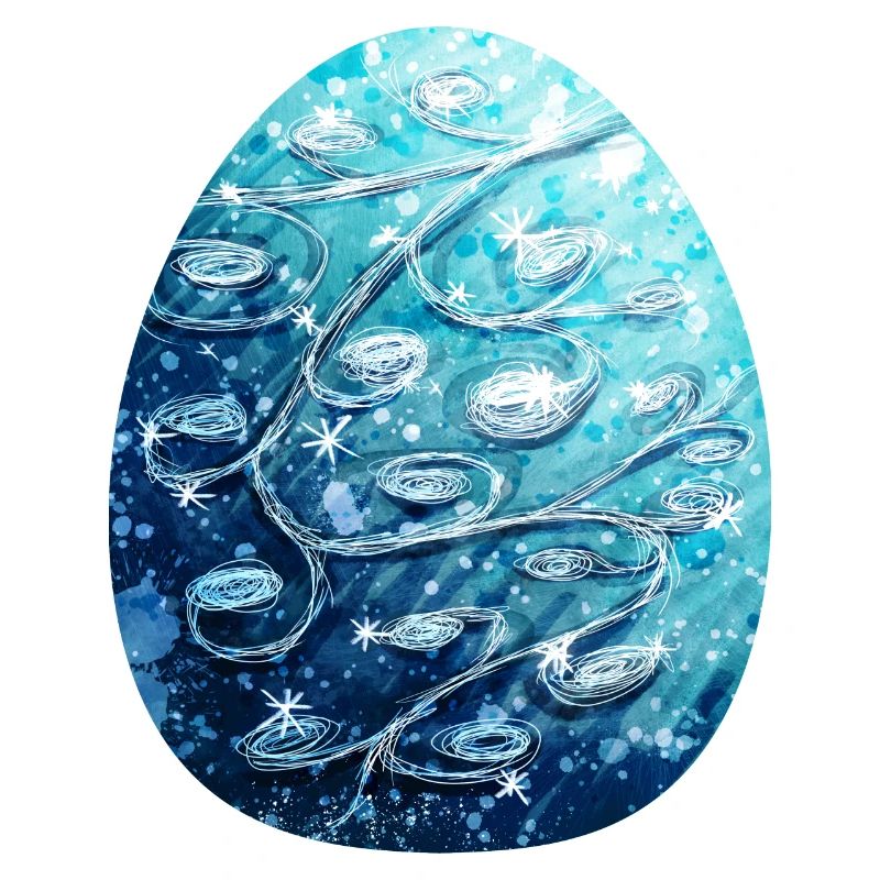 Dragon Egg Blue