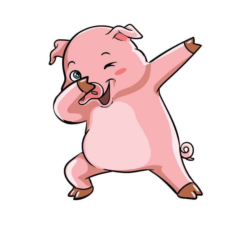 Dabbing Pig Gagnant Sow