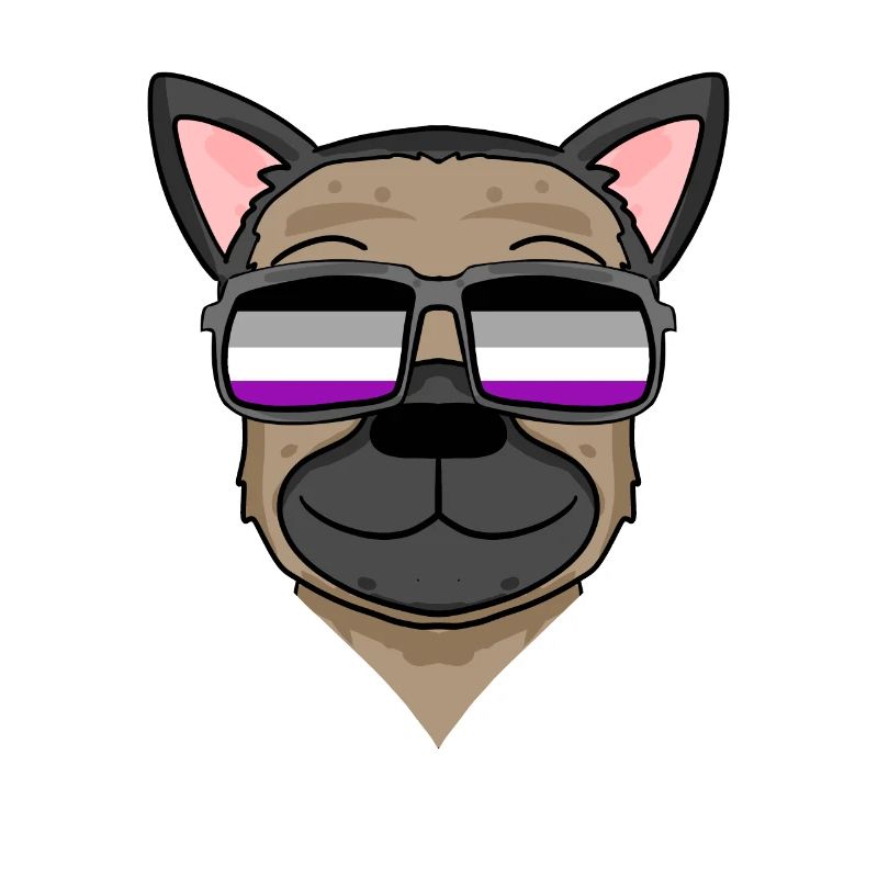Asexual Lgbt German Shepherd Asexuality