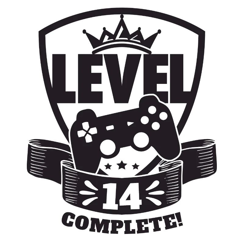 Level 14 Complete Birthday Gift 14 Years Gam