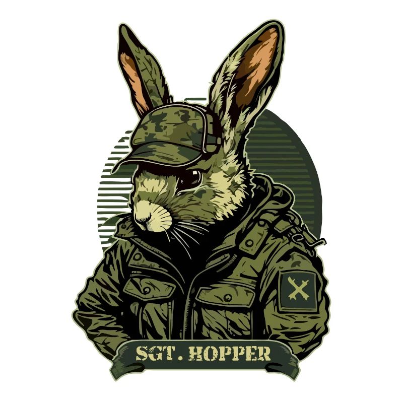 Rabbit military forest defense commandos
