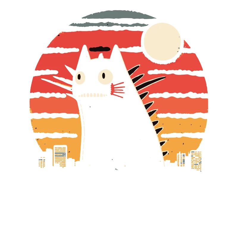 Chat monstre géant chat