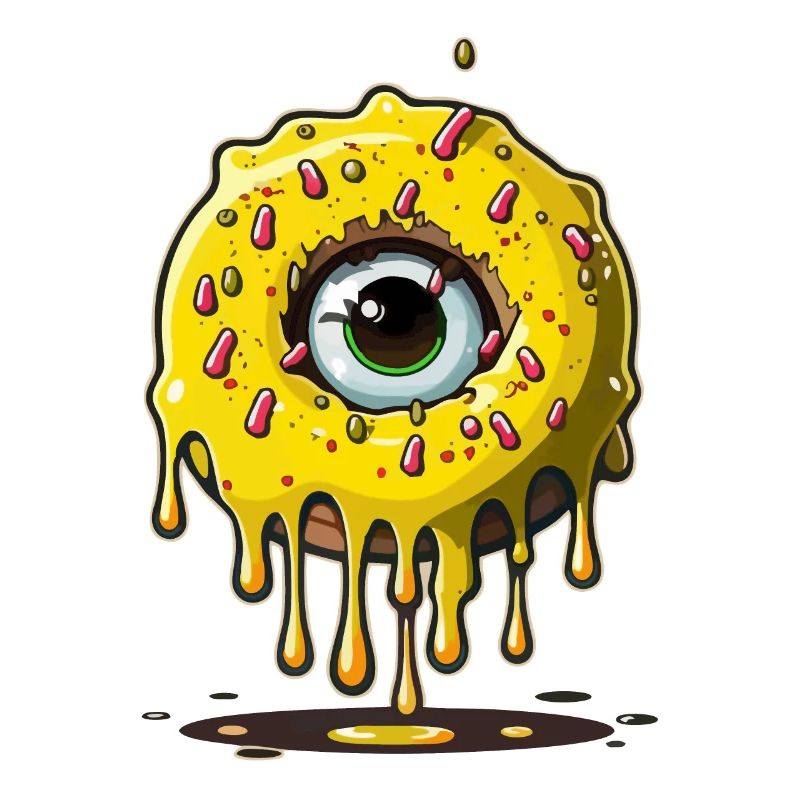 Monster Eye Donut
