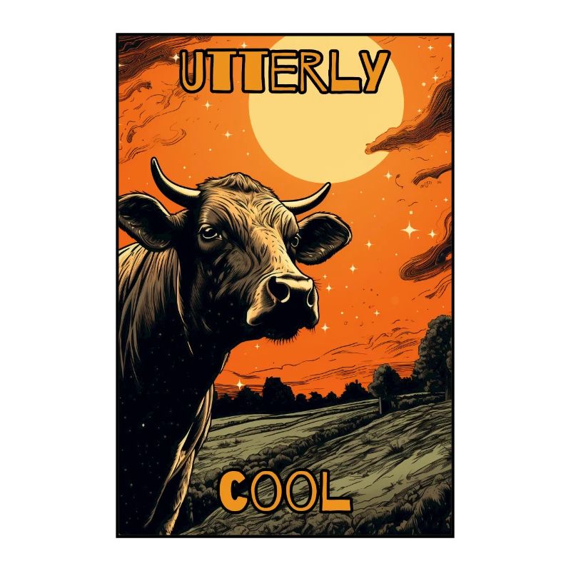 Vache absolument cool