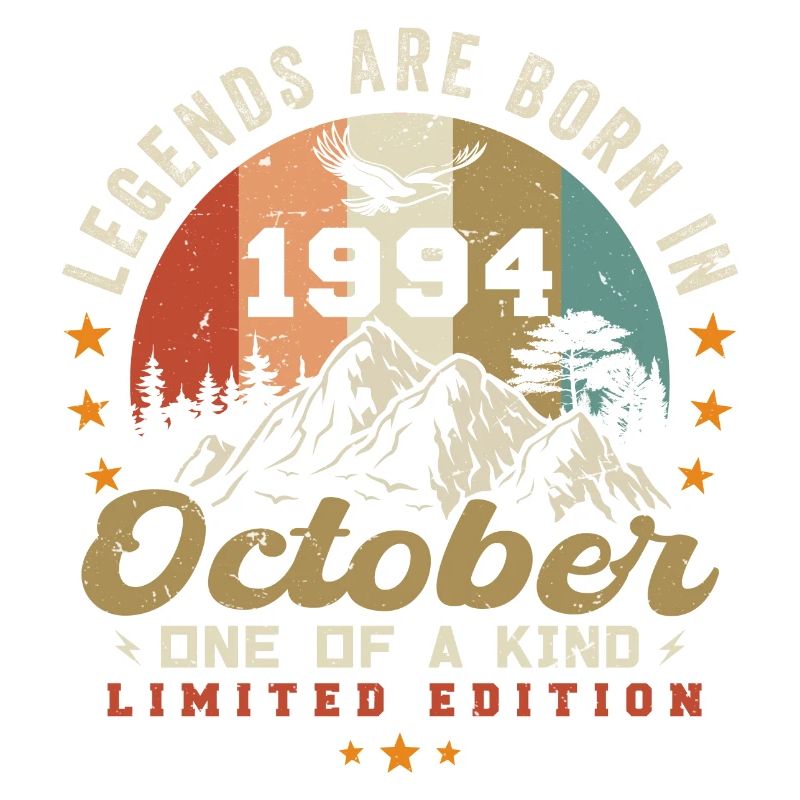 October 1994 - Birthday in October 1994