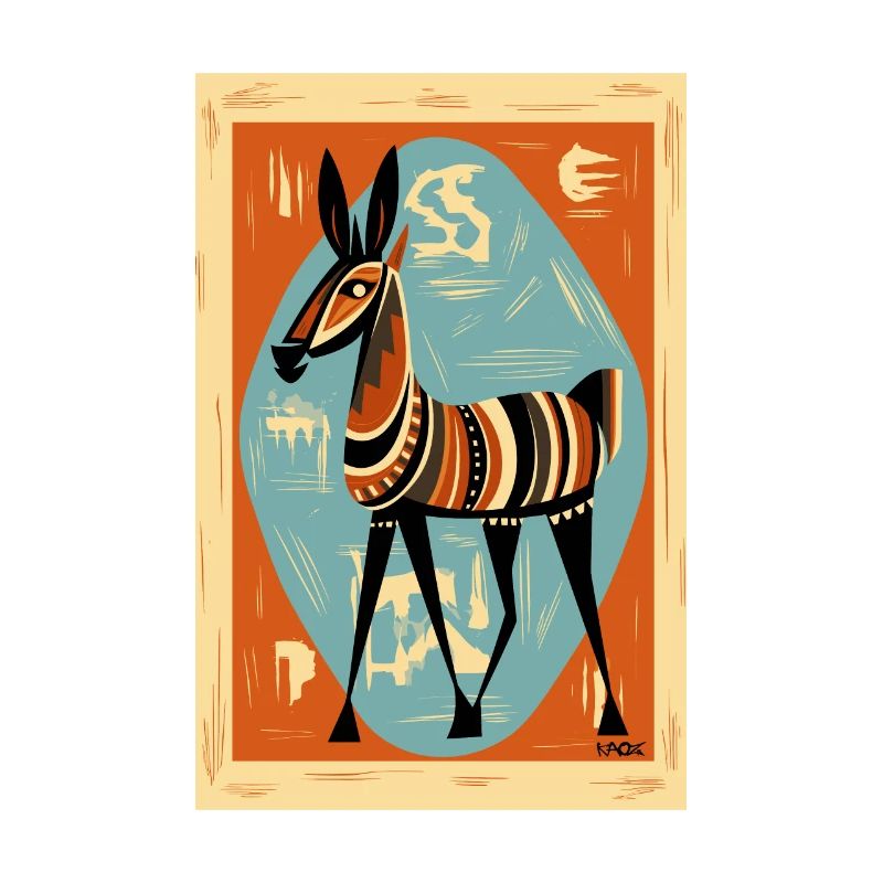 Ancient Art: Donkey