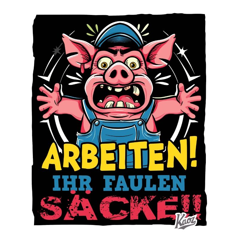 Foreman Pig, Working Her Lazy Sacks