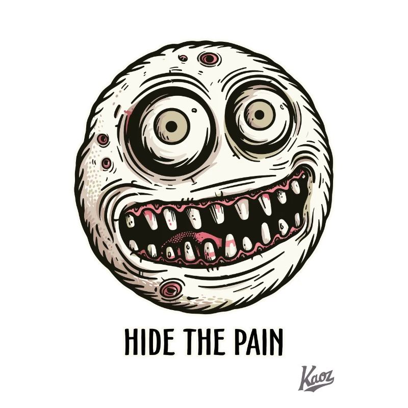Petit monstre cool : Cachez la douleur