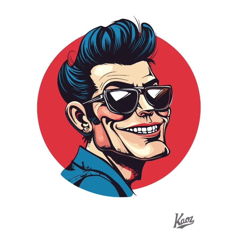 Rockabilly-style rock music type