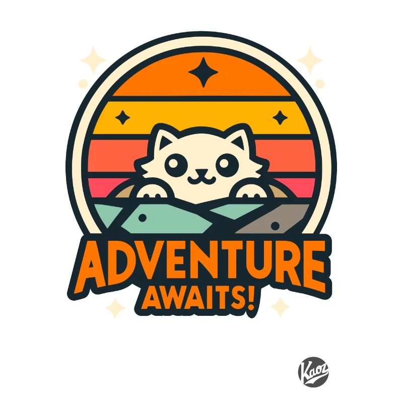 Adventure awaits the curious cat
