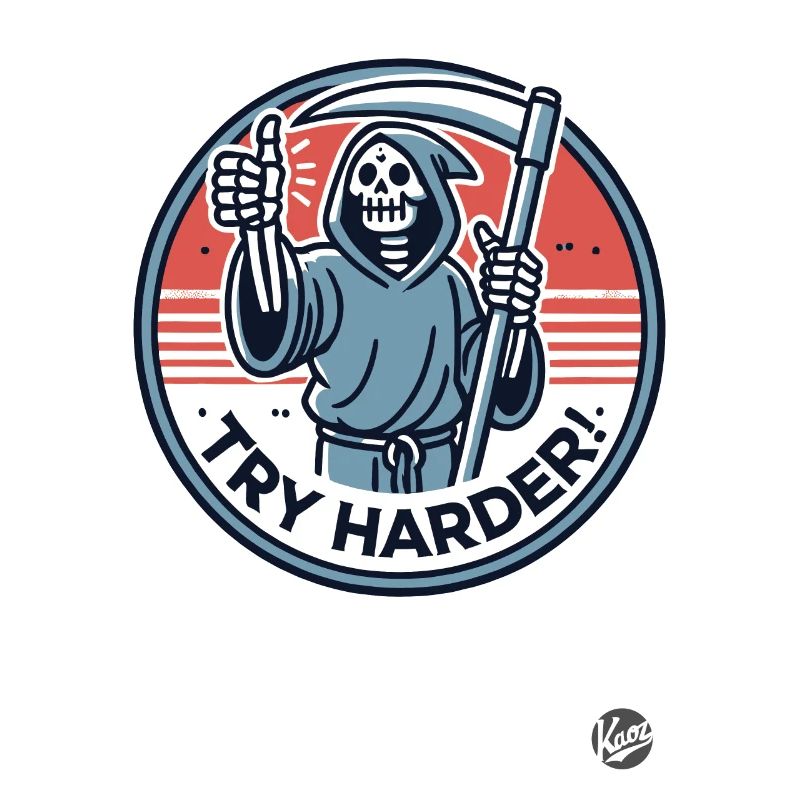 Thumbs up Grim Reaper: try harder