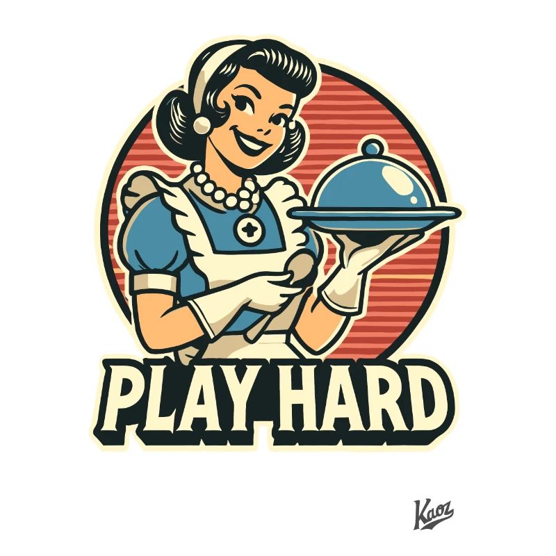 Ménagère Cuisine Servir Jeu dur
