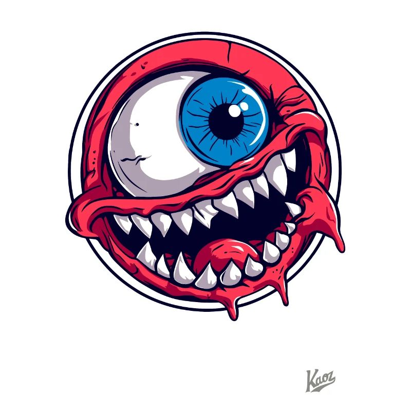 Drôle d’horreur Cyclope Oeil