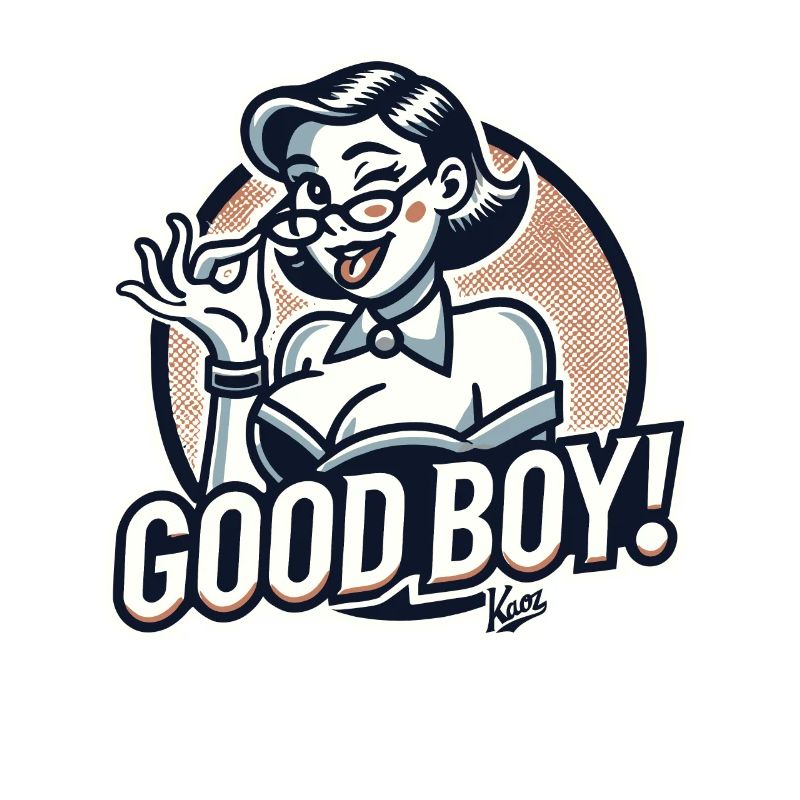 Belle dame nerd stricte : Bon garçon !