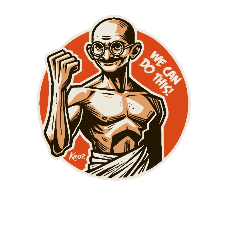Motivation Freedom Fighter Monk, We Can Do It