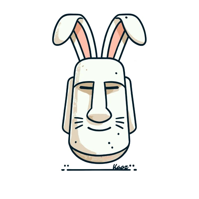 Easter Island Easter Bunny