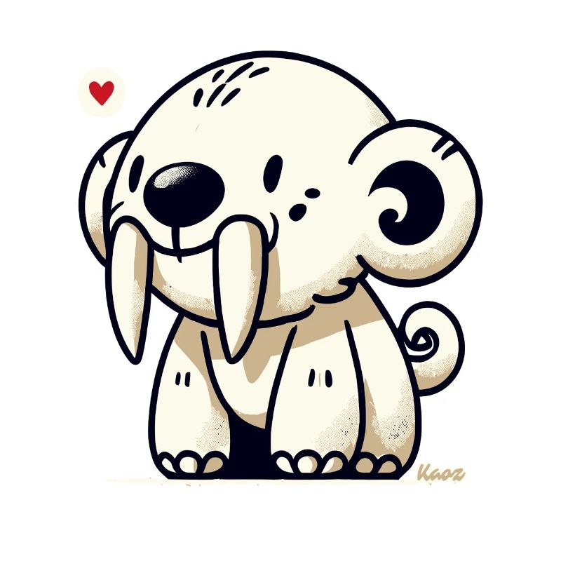 Cute Sabertooth Animal