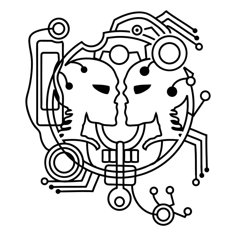 Cyber amour Skull