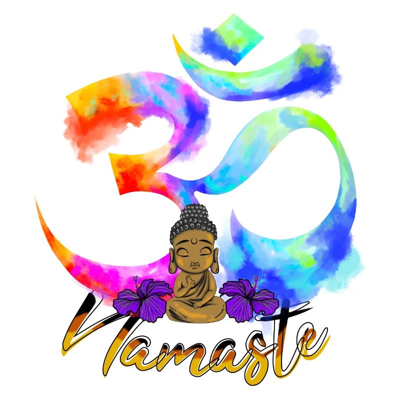 Namaste Bow Iris Buddha