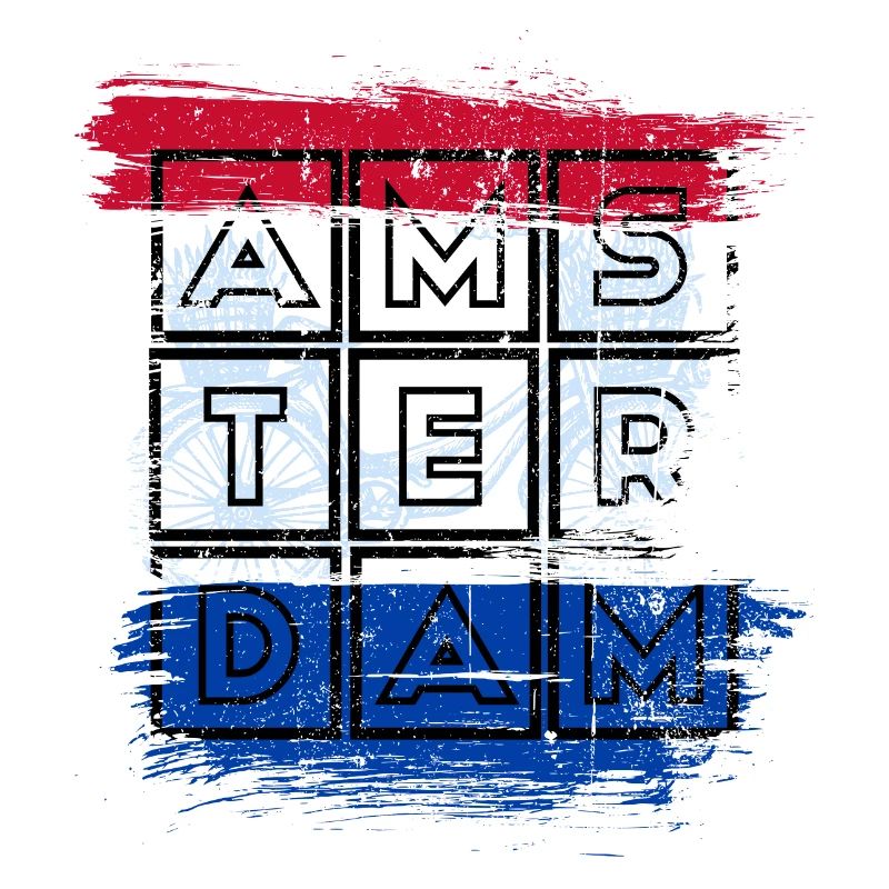 Drapeau Amsterdam Grid