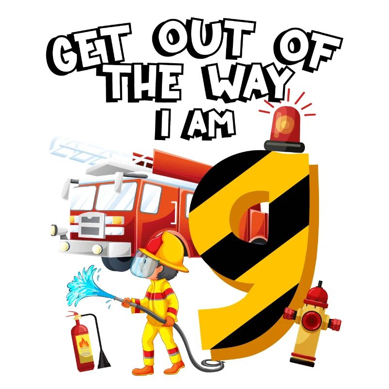Fire engine firefighting I am 9 years old