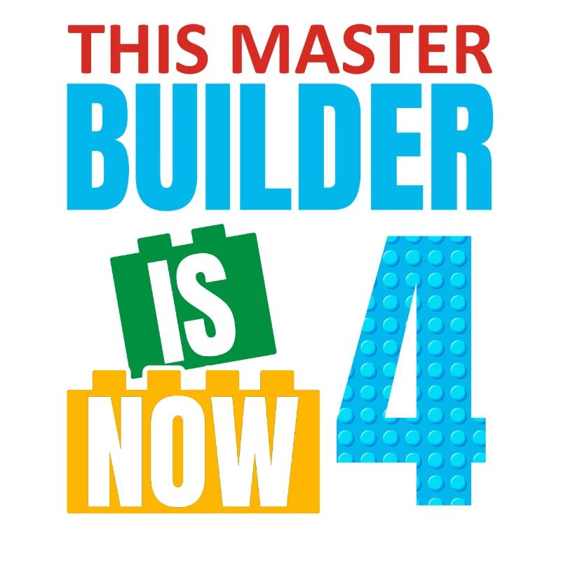 Ce maître constructeur est maintenant 4, Toy Blocks