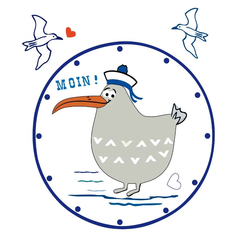 Moin, maritim, Möwe