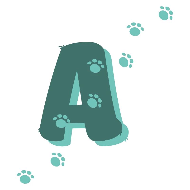 Paws Letter A