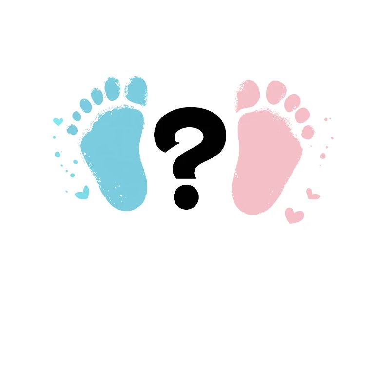 Empreintes Bébé Pastel et Question