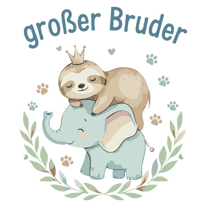 Big Brother Sloth & Elephant